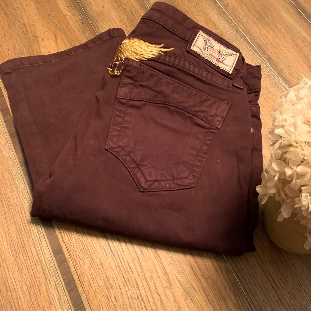 NWT Robins Jean Straight Leg Brown Coated Marilyn - Picture 6 of 6